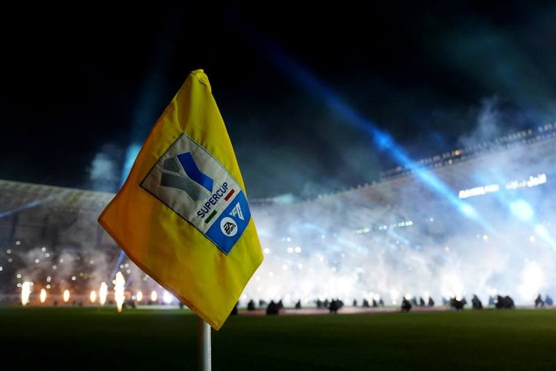 Football. EA Sports FC Supercup. Napoli - AC Milan. 18.12.2025