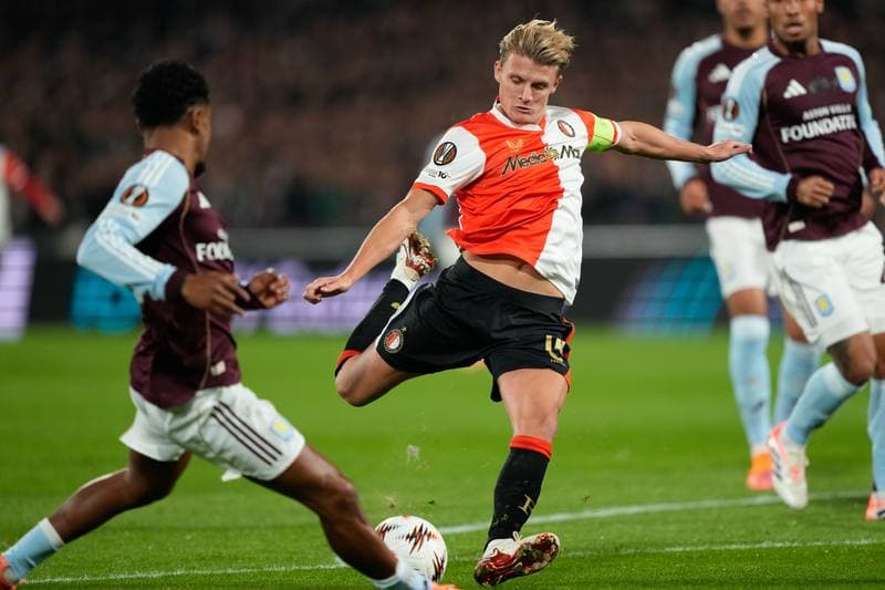 Football. Europa League. Feyenoord - Aston Villa. 02.10.2025