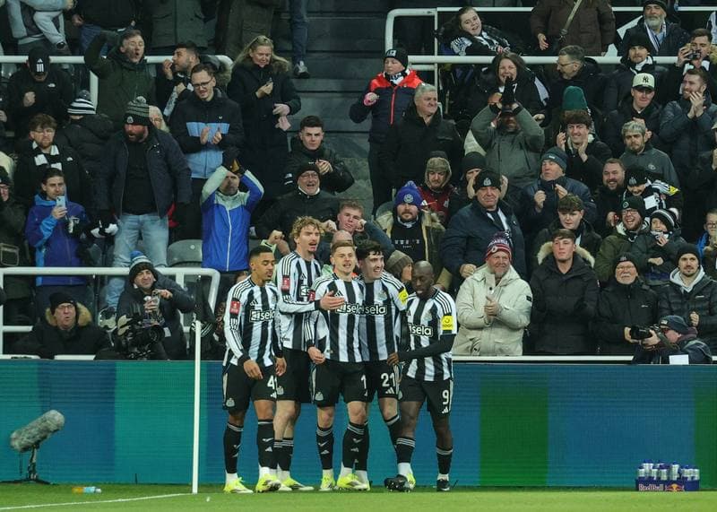 Football. Emirates FA Cup. Newcastle United - Bournemouth. 10.01.2026