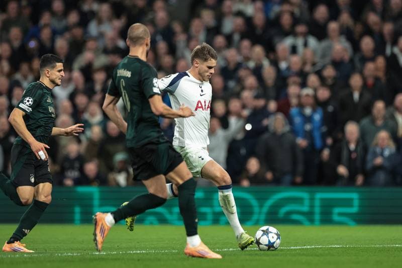 Football. UEFA Champions League. Tottenham Hotspur - F.C. Copenhagen. 04.11.2025