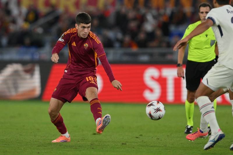 Football. UEFA Europa League. AS Roma - Lille. 02.10.2025