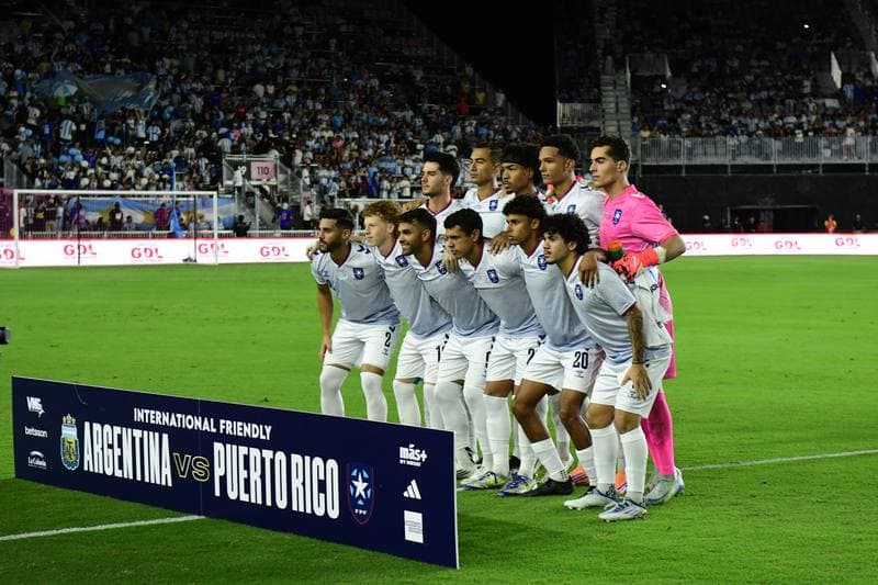 Football. International Friendly. Argentina - Puerto Rico. 14.10.2025
