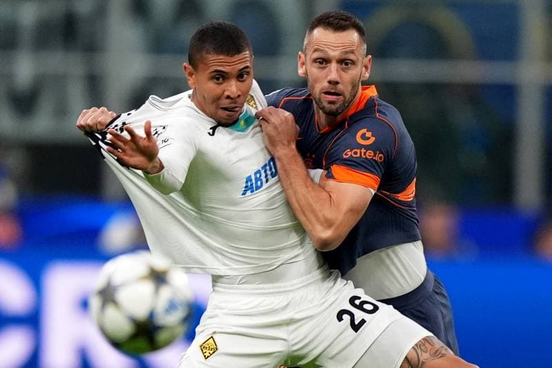Football. UEFA Champions League. Inter - Kairat Almaty. 05.11.2025