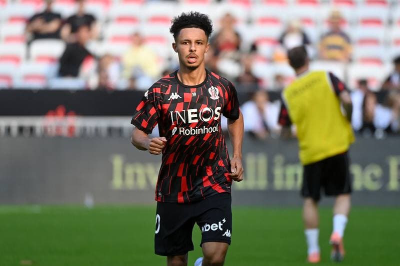 Football. Ligue 1 McDonald's. OGC Nice - Olympique Lyonnais. 18.10.2025