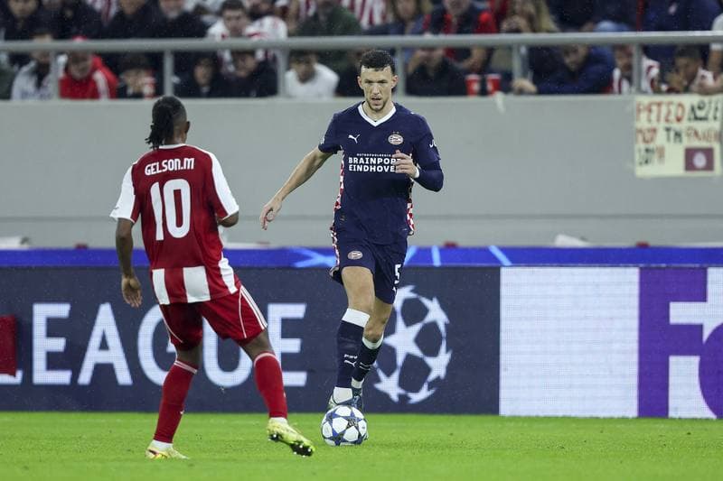 Football. UEFA Champions League. Olympiacos - PSV Eindhoven. 04.11.2025