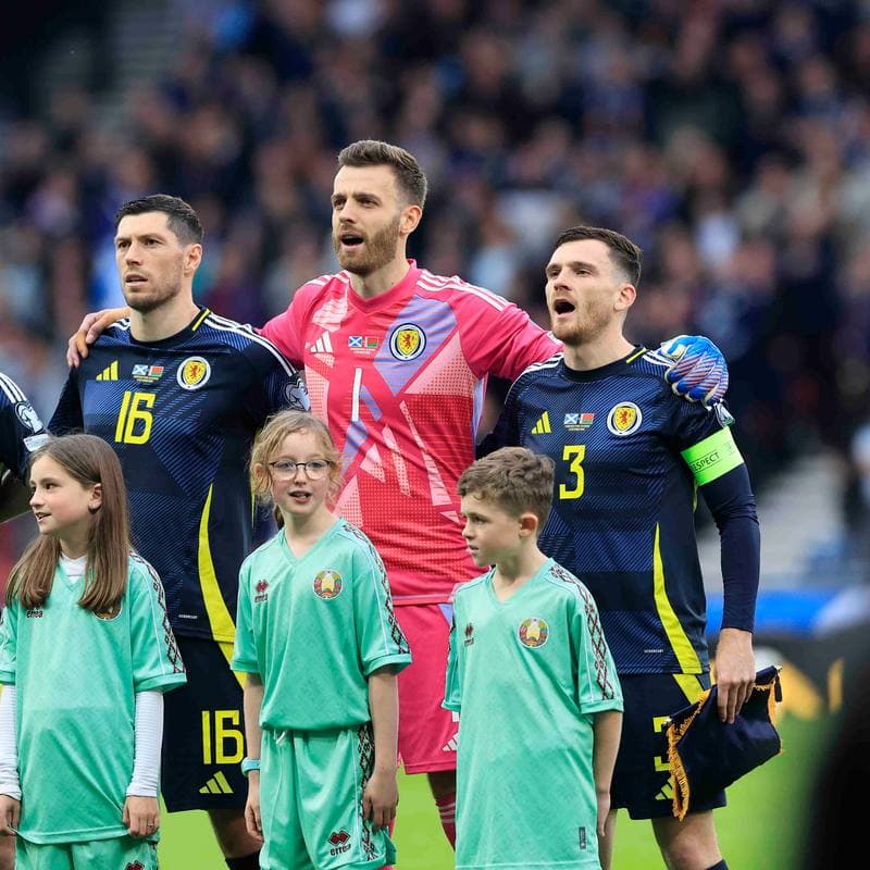 Football. 2026 FIFA World Cup Qualifiers. Scotland - Belarus. 12.10.2025