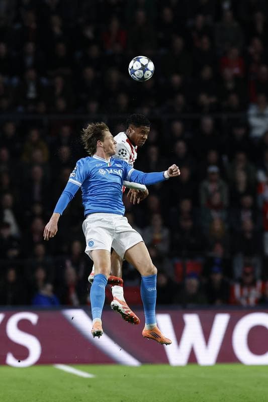 Football. UEFA Champions League. PSV Eindhoven - Napoli. 21.10.2025