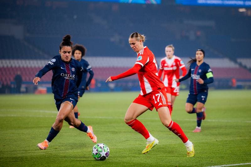 Football. UEFA Women's Champions League. Paris Saint-Germain - FC Bayern Munich. 16.03.2026