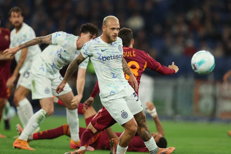 Football. Serie A. AS Roma - FC Internazionale. 18.10.2025