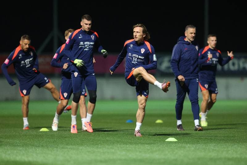 Football. Croatia. Training. 10.11.2025