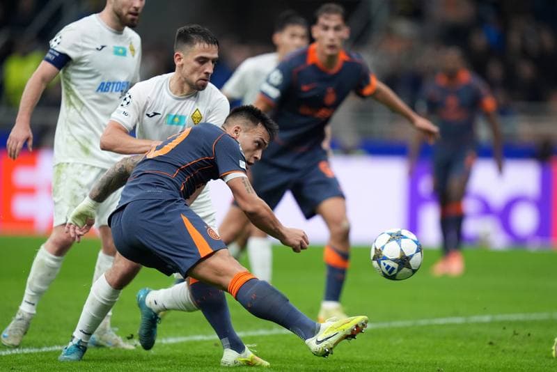 Football. UEFA Champions League. Inter - Kairat Almaty. 05.11.2025