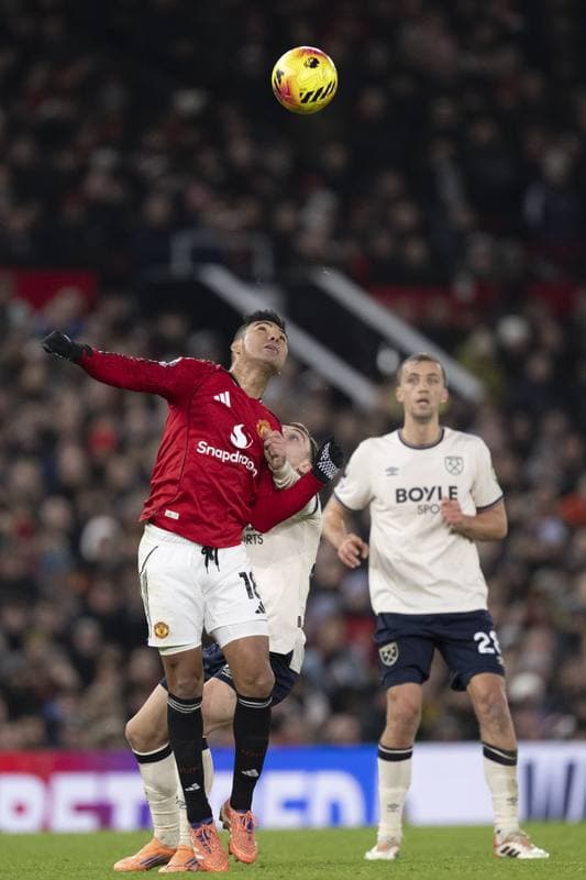 Football. Premier League. Manchester United - West Ham United. 04.12.2025