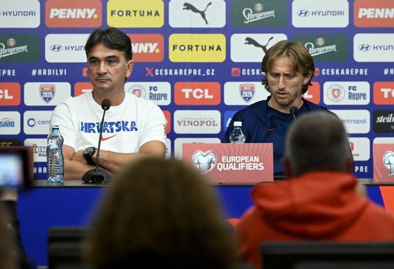 Football. Croatia. Press Conference. 08.10.2025
