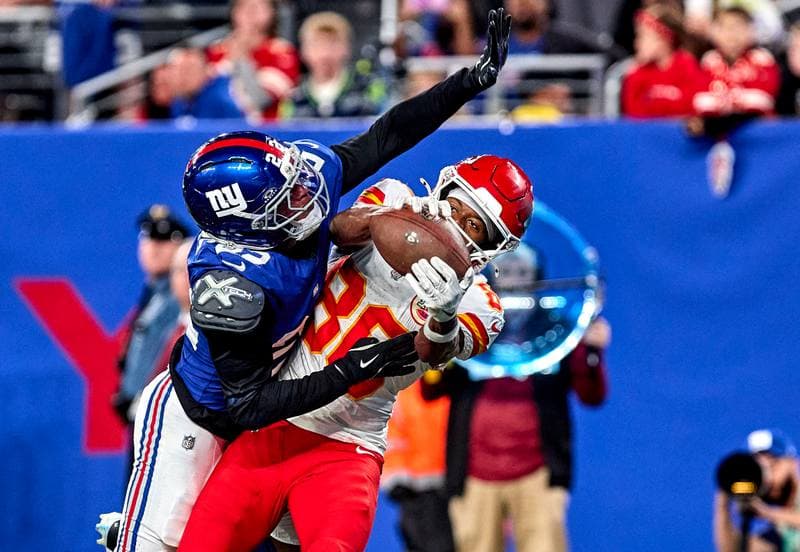Football. NFL. Kansas City Chiefs - New York Giants. 21.09.2025