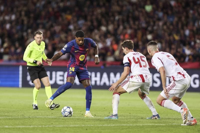 Football. UEFA Champions League. FC Barcelona - Olympiacos. 21.10.2025