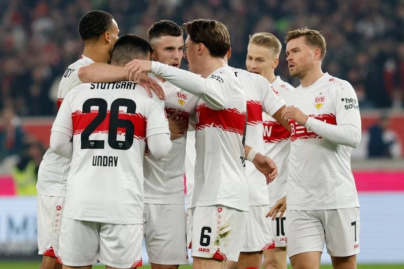 Football. Bundesliga. VfB Stuttgart - Eintracht Frankfurt. 13.01.2026
