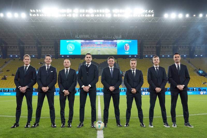 Football. EA Sports FC Supercup. Napoli - Bologna. 22.12.2025