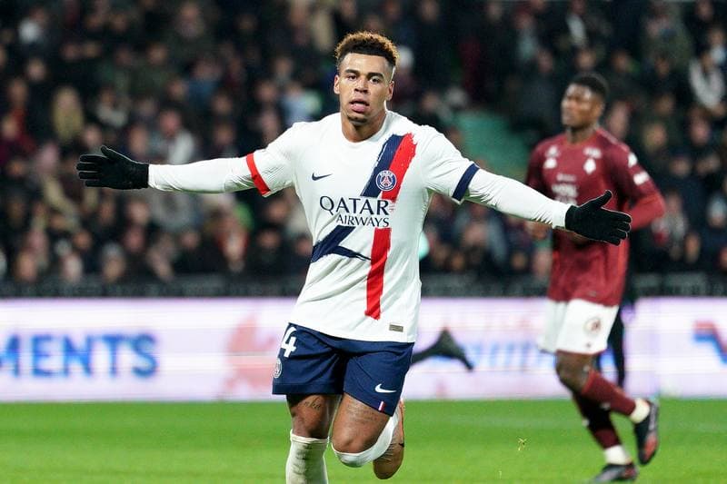 Football. Ligue 1. FC Metz - Paris Saint-Germain. 13.12.2025