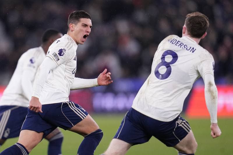 Football. Premier League. West Ham United - Nottingham Forest. 06.01.2026
