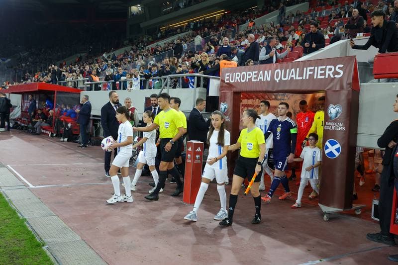 Football. 2026 FIFA World Cup Qualifiers. Greece - Scotland. 15.11.2025