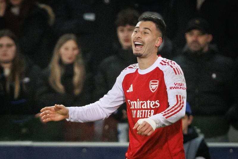 Football. UEFA Champions League. Club Brugge - Arsenal. 10.12.2025