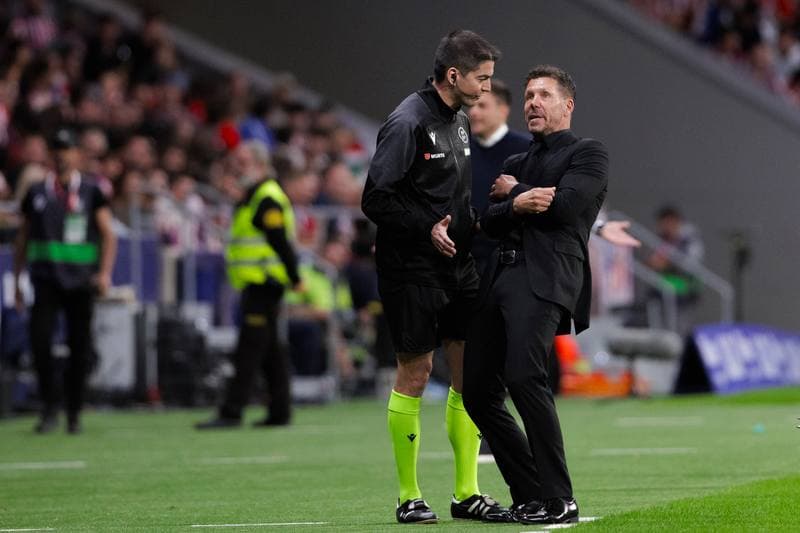 Football. La Liga. Atletico Madrid - Osasuna. 18.10.2025