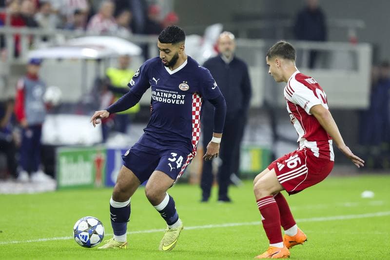 Football. UEFA Champions League. Olympiacos - PSV Eindhoven. 04.11.2025