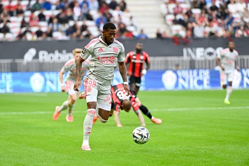 Football. Ligue 1 McDonald's. OGC Nice - Olympique Lyonnais. 18.10.2025