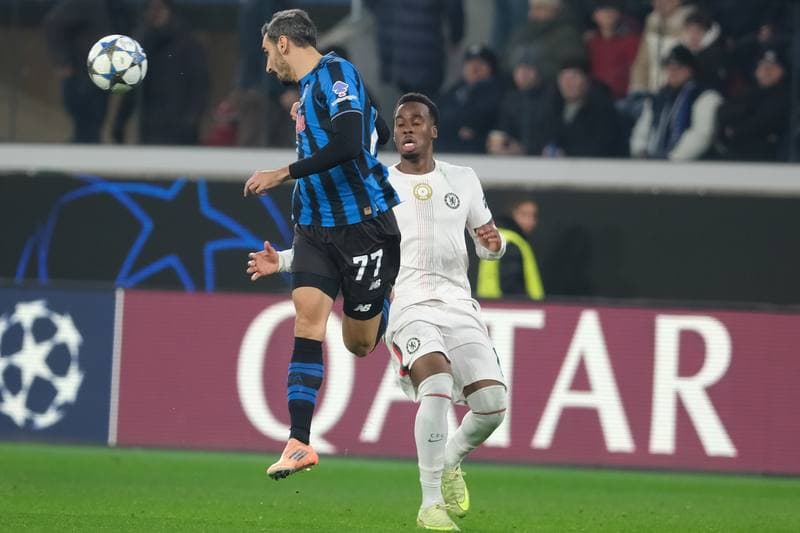 Football. UEFA Champions League. Atalanta BC - Chelsea FC. 06.12.2025