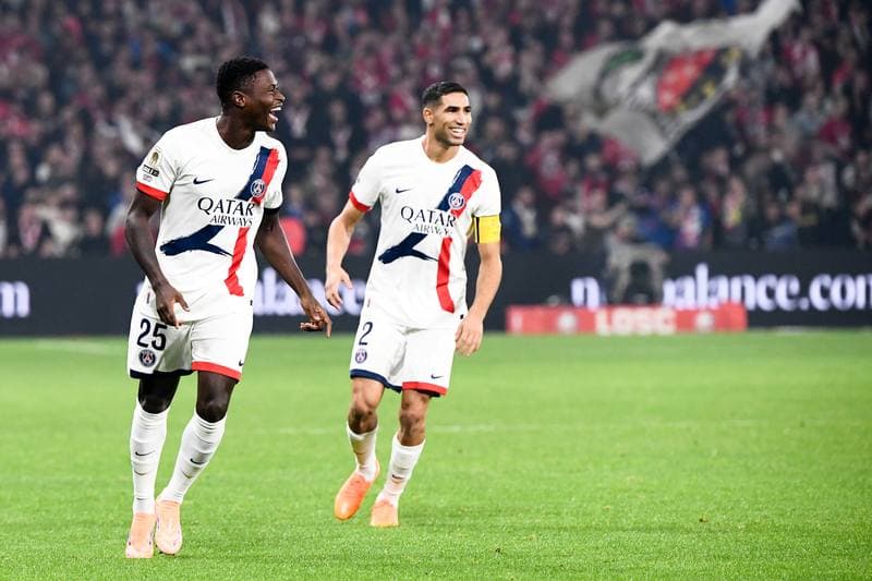 Football. Ligue 1. Lille OSC - Paris Saint-Germain. 05.10.2025