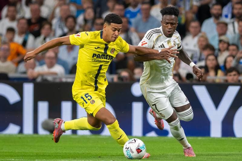 Football. La Liga. Real Madrid - Villarreal. 04.10.2025