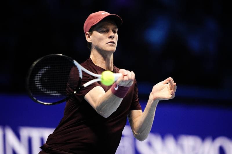 Tennis. ATP Finals. Jannik Sinner - Felix Auger-Aliassime. 10.11.2025