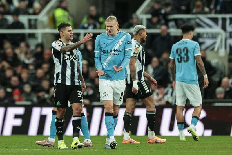 Football. Carabao Cup Semi-Final. Newcastle United - Manchester City. 13.01.2026