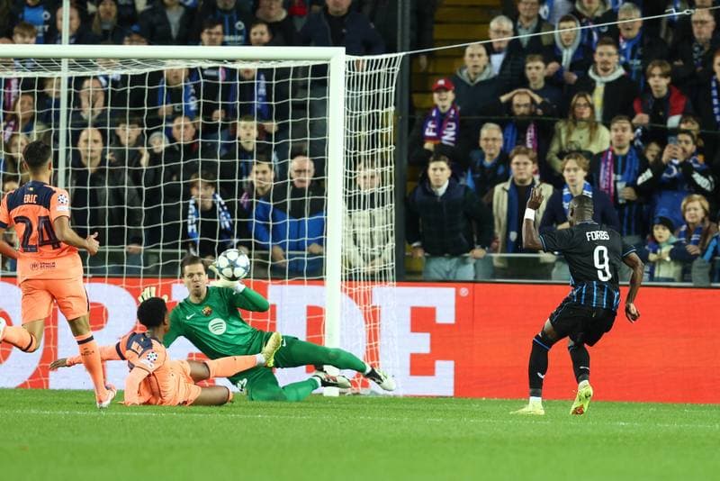 Football. UEFA Champions League. Club Brugge - Barcelona. 05.11.2025