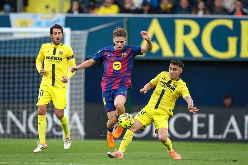 Football. La Liga. Villarreal CF - FC Barcelona. 21.12.2025