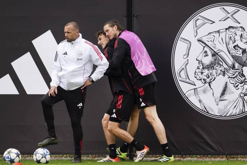Football. Ajax. Training. 21.10.2025
