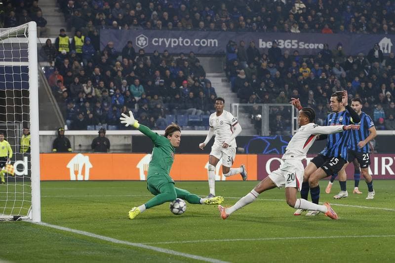 Football. UEFA Champions League. Atalanta BC - Chelsea FC. 06.12.2025
