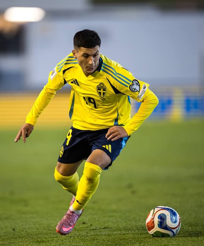 Football. FIFA World Cup Qualifier. Sweden - Kosovo. 13.10.2025