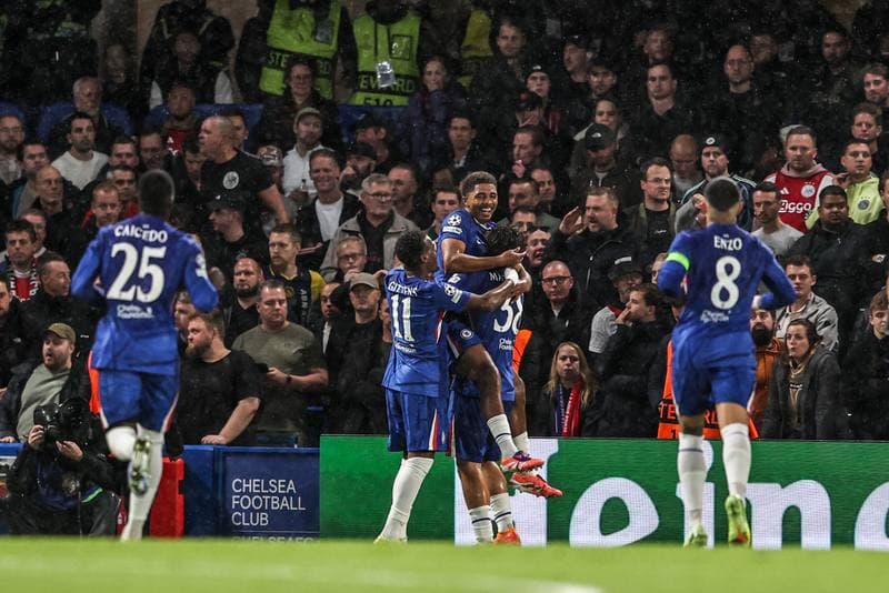 Football. UEFA Champions League. Chelsea - Ajax. 22.10.2025