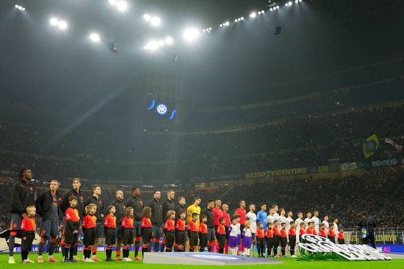 Football. UEFA Champions League. Inter - Kairat Almaty. 05.11.2025