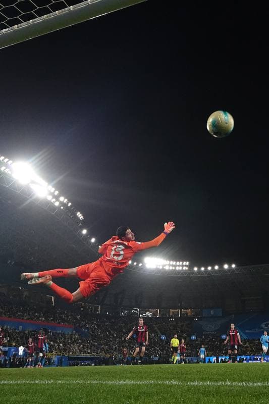 Football. EA Sports FC Supercup. Napoli - Bologna. 22.12.2025