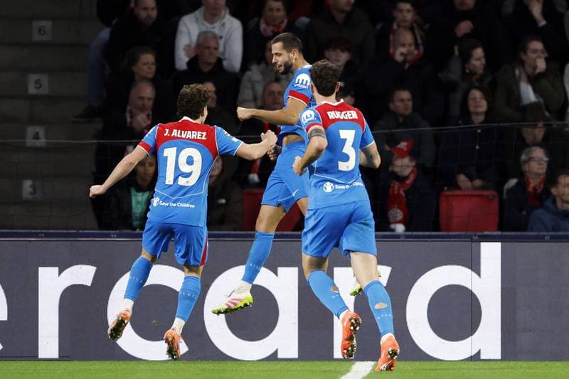 Football. UEFA Champions League. PSV Eindhoven - Atletico Madrid. 09.12.2025
