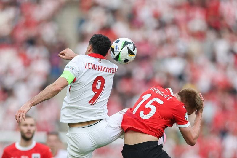 Football. UEFA EURO 2024. Poland - Austria. 21.06.2024