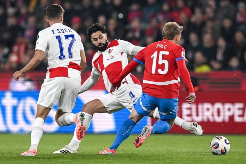 Football. FIFA World Cup Qualifiers. Czechia - Croatia. 09.10.2025