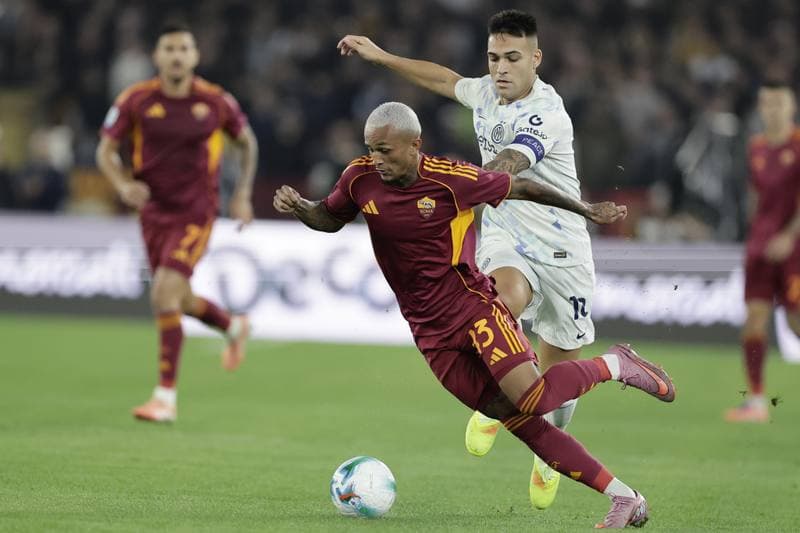 Football. Serie A. AS Roma - FC Internazionale. 18.10.2025