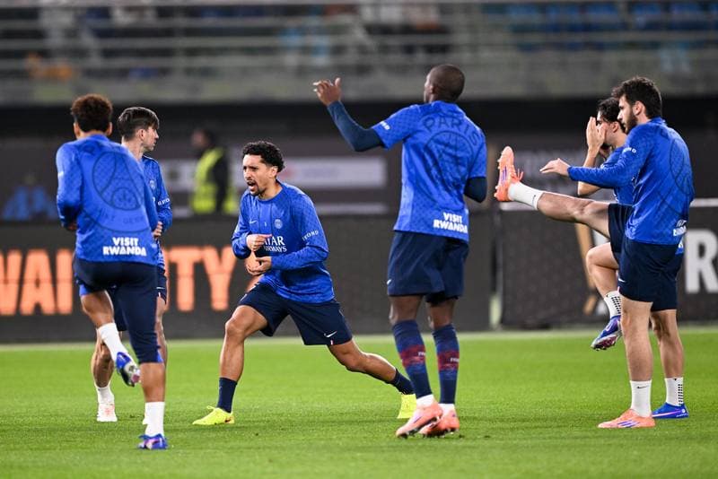 Football. Trophee des Champions. Paris Saint-Germain - Olympique de Marseille. 08.01.2026