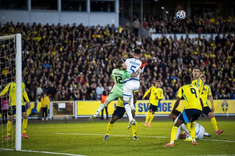 Football. FIFA World Cup Qualifier. Sweden - Kosovo. 13.10.2025