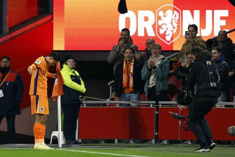 Football. FIFA World Cup Qualifiers. Netherlands - Lithuania. 17.11.2025