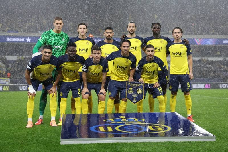 Football. UEFA Champions League. Royale Union Saint-Gilloise - Internazionale. 21.10.2025