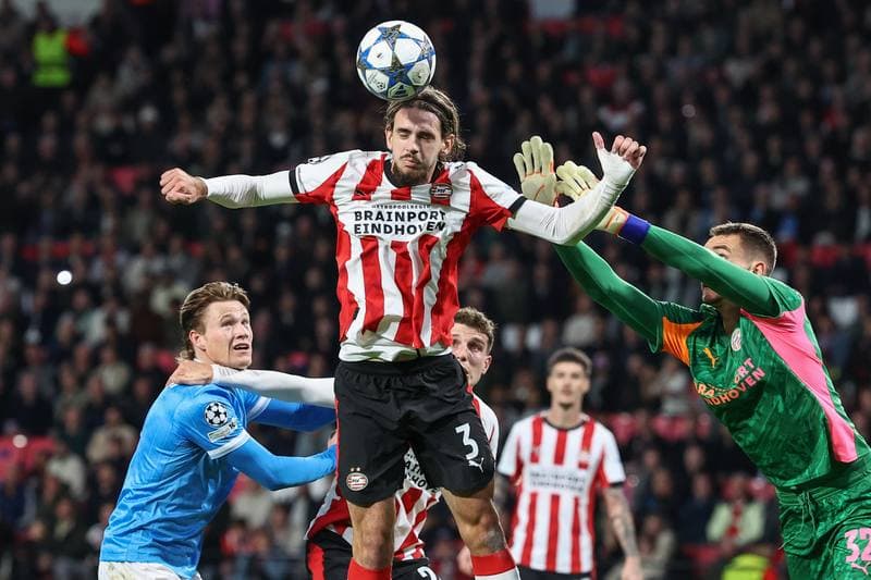Football. UEFA Champions League. PSV Eindhoven - Napoli. 21.10.2025